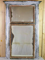 Stunning mantle trumeau mirror from the early 19th century and original patina 39" x 58¼"