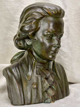 Vintage French bust of Mozart