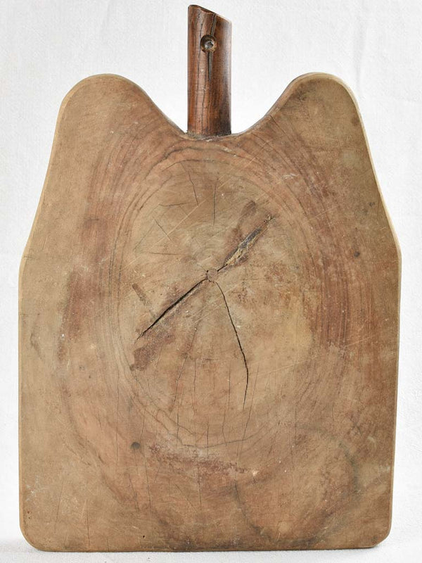 Carved antique French cutting board 12¼" x 17¾"