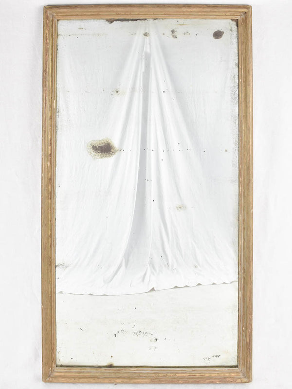 Rustic rectangular mirror - 19th century 63¾" x 36¼"