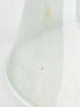 Antique French blown glass garden cloche dome 15¾"