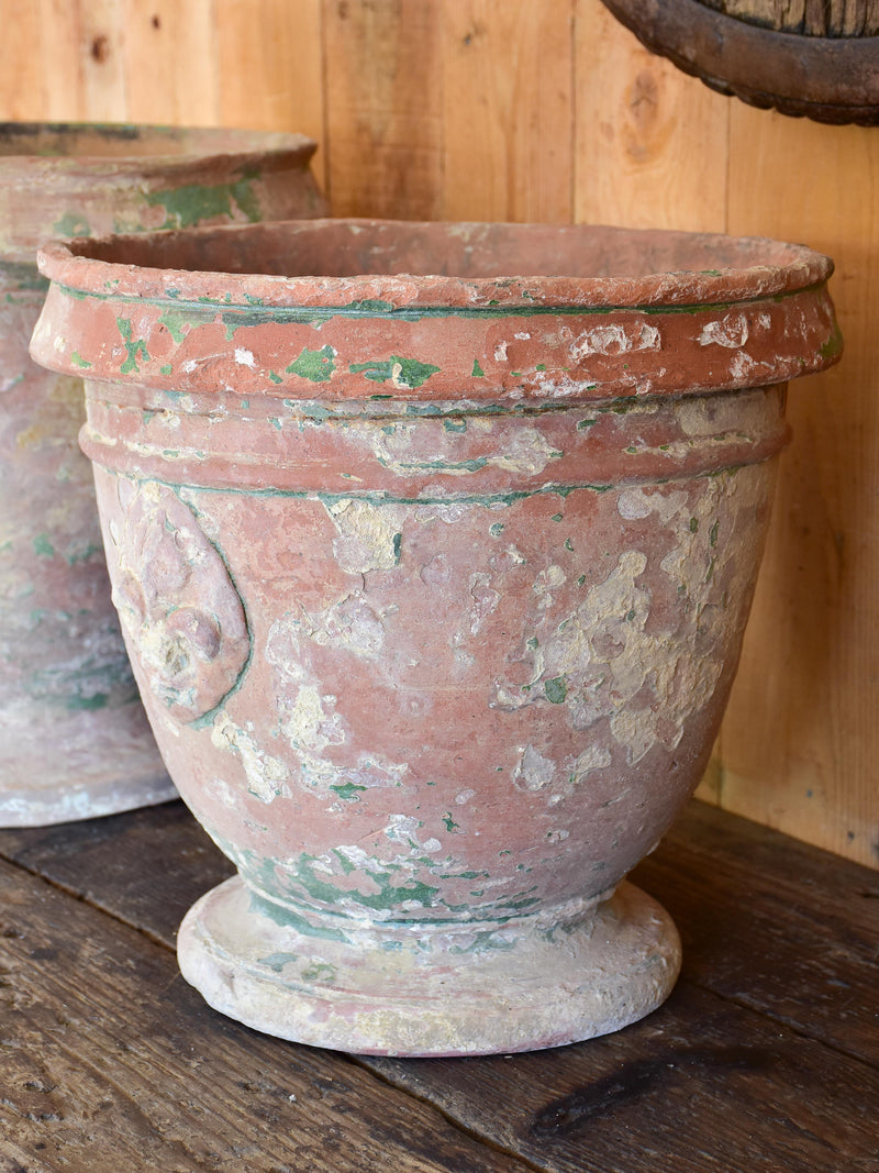 Two 18th century garden urns from St Jean de Fos