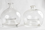 Pair of 19th-century blown glass fly and mosquito traps