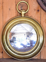 Large round French mirror - early 20th century