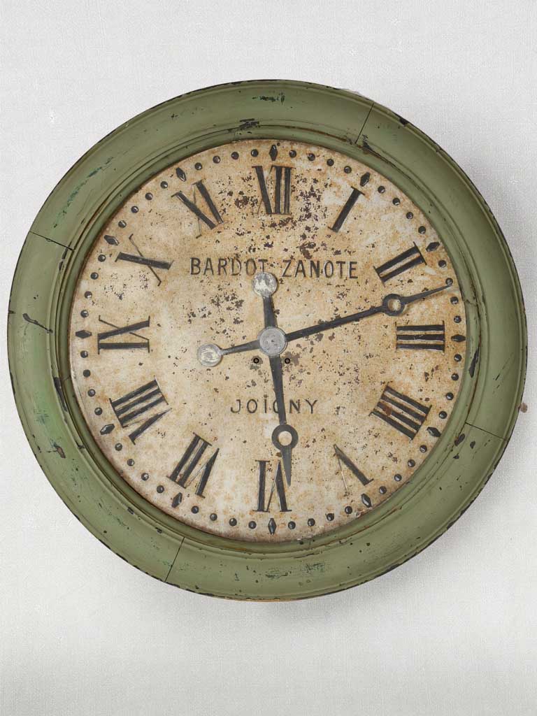 Large Bardot Zanote salvaged clock face 45"