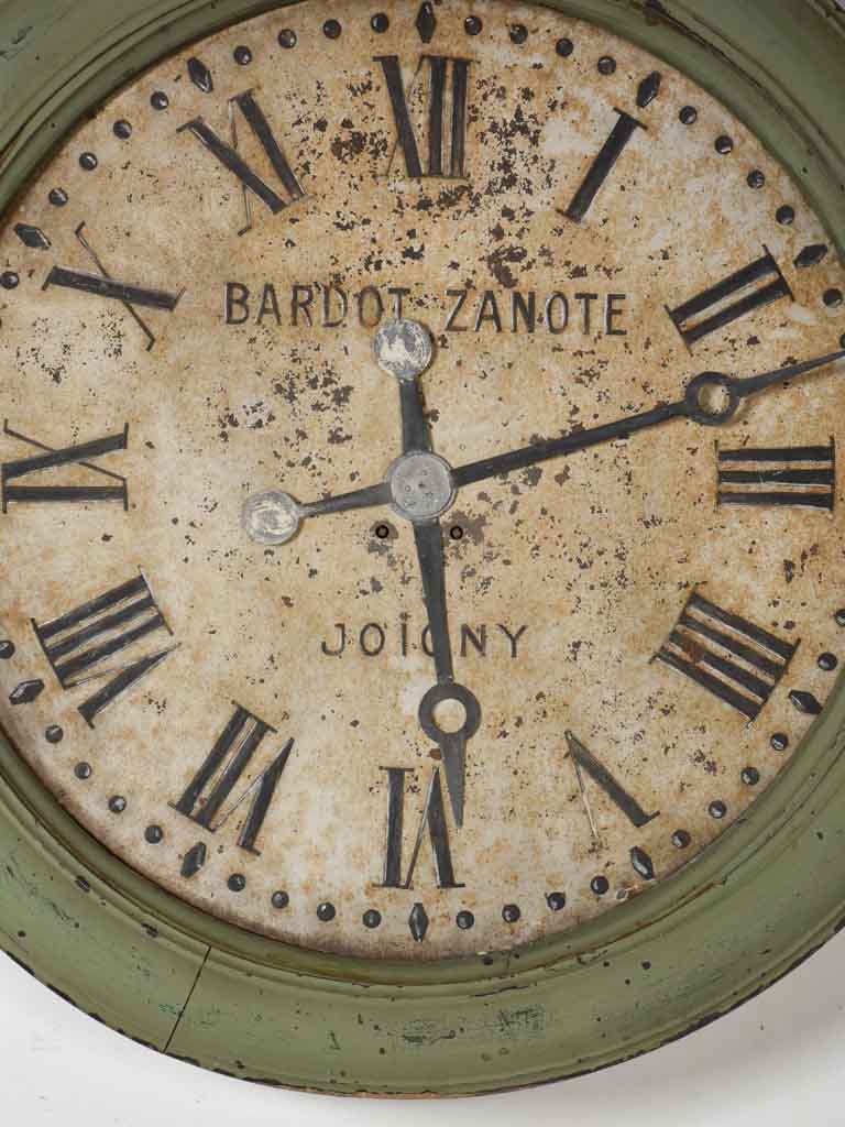 Large Bardot Zanote salvaged clock face 45"