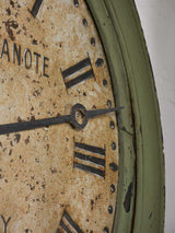 Large Bardot Zanote salvaged clock face 45"