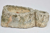 Weighty faux bois planter - 1950s - 26"