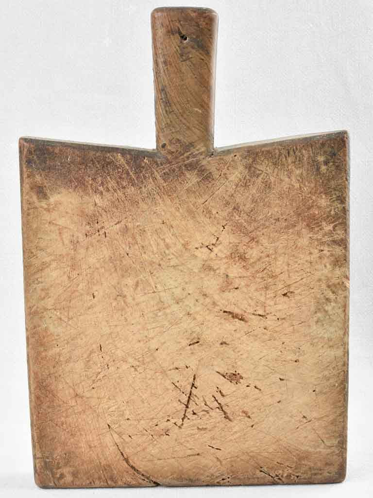 Chunky antique French cutting board 16¼" x 11"
