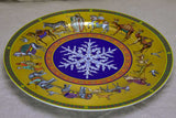 Vintage Versace plate - Christmas pattern 1998. 12¼"