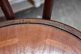 Set of six antique French bentwood bistro chairs