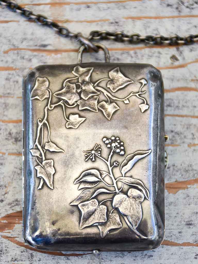 French Antique Metal Compact & Notebook – Chez Pluie