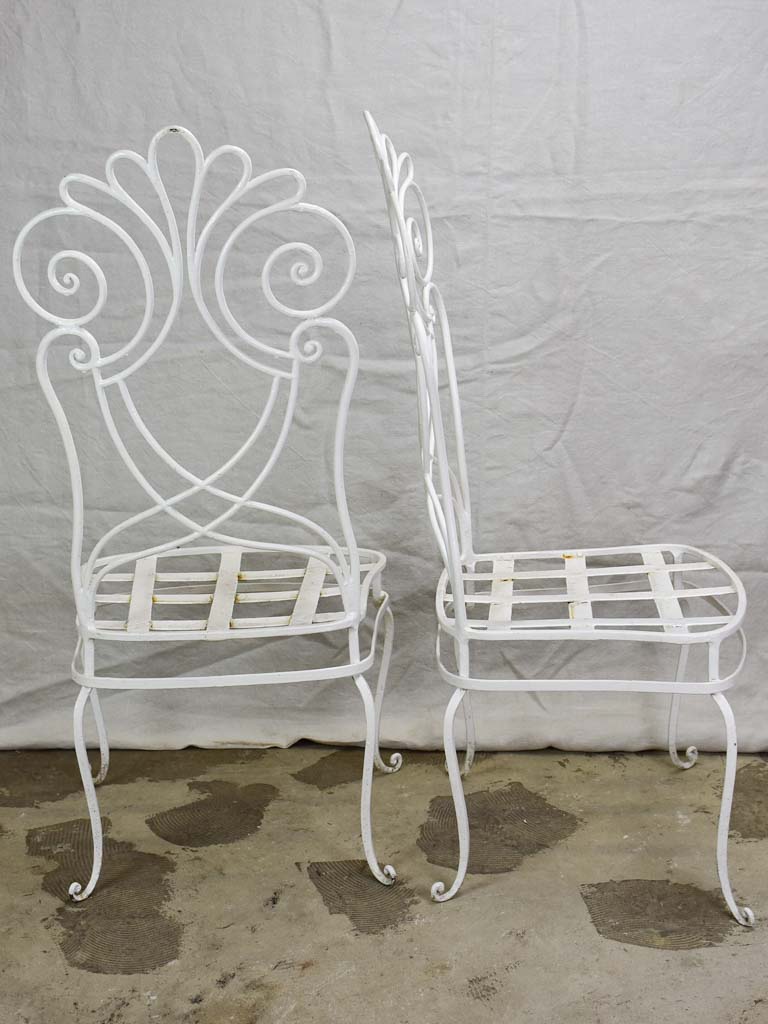 Mid century garden chairs and coffee table