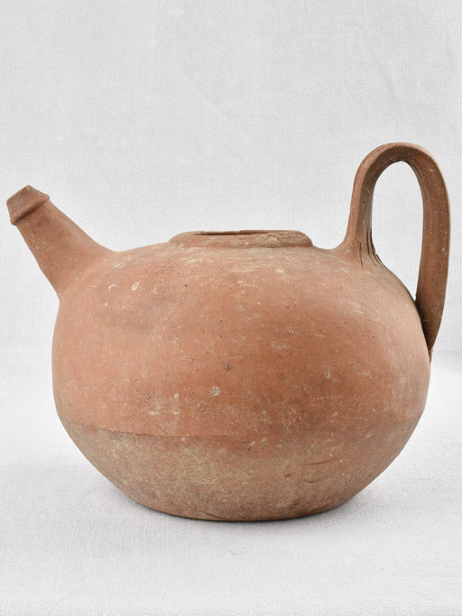 Authentic French clay water pitcher
