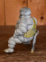 Salvaged Michelin man from an air compressor