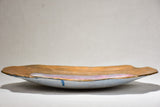 1960's platter with figures signed JG 16½"