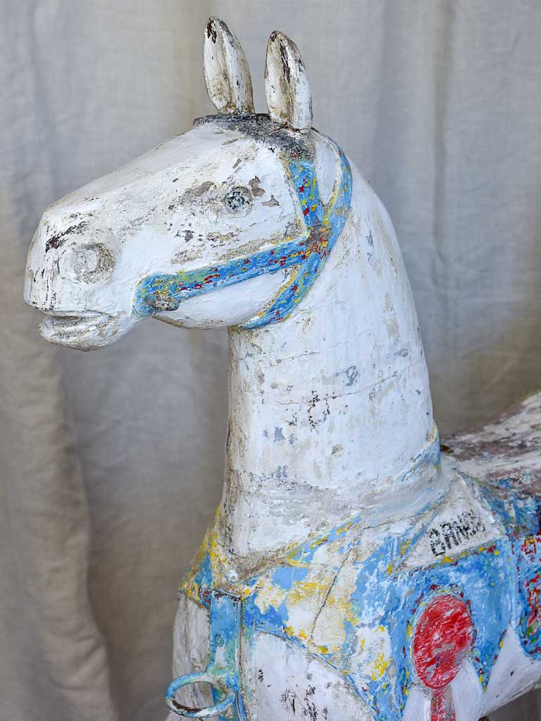French Antique Merry-Go-Round Horse
