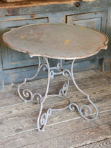 19th century French 'violin' garden table