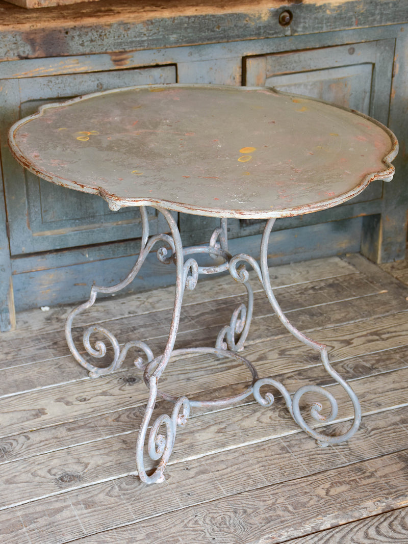 19th century French 'violin' garden table