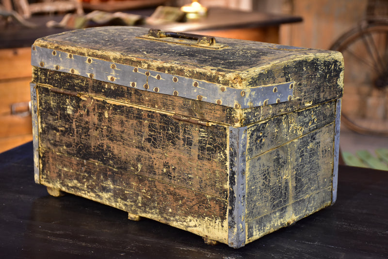 Small 19th century French filing chest