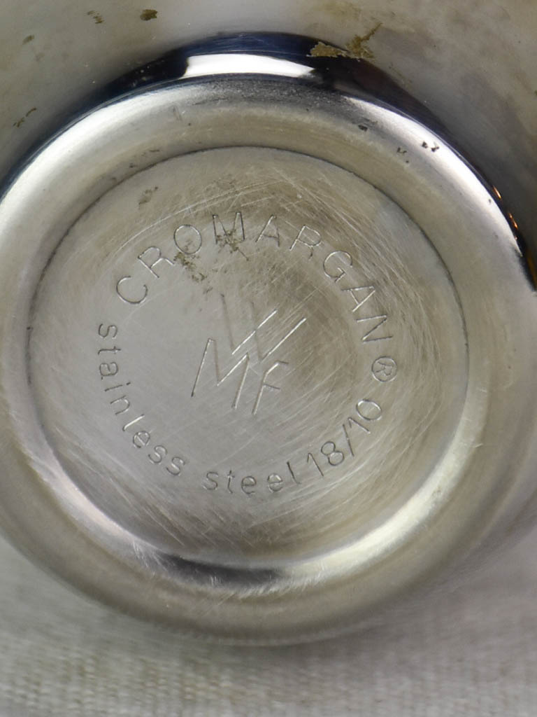 Antique round cocktail shaker