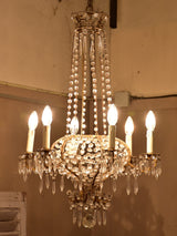 Italian cut glass chandelier circa 1930’s