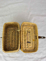 Small antique French lunch basket