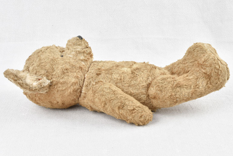Decorative Straw-Stuffed Antique Teddy Bear