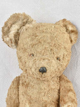 Love-Worn French Mohair Teddy Bear