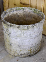 Four very large round Willy Guhl garden planters 20¾"
