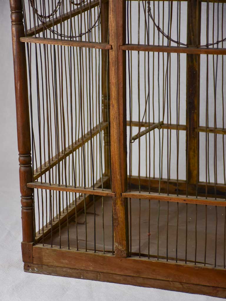 Very large antique French birdcage 39½"