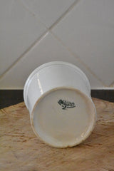 Preserving jar 4" ironstone, late-19th-century 2/2