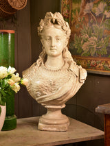 Antique French bust of Marianne