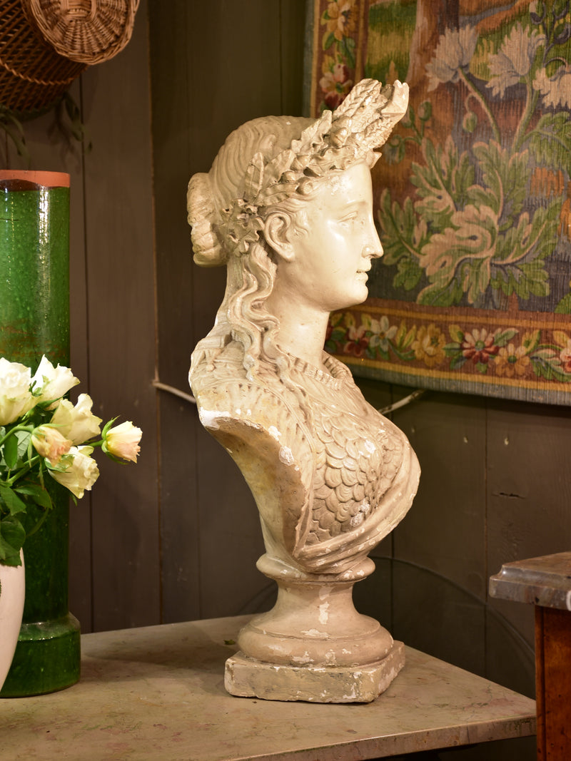 Antique French bust of Marianne
