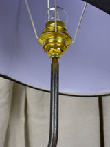 Salvaged boiserie table lamp - dauphin base