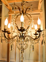 Antique Italian chandelier - 6 branches