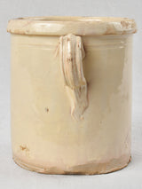 Antique Italian anchovy pot with handles 7"