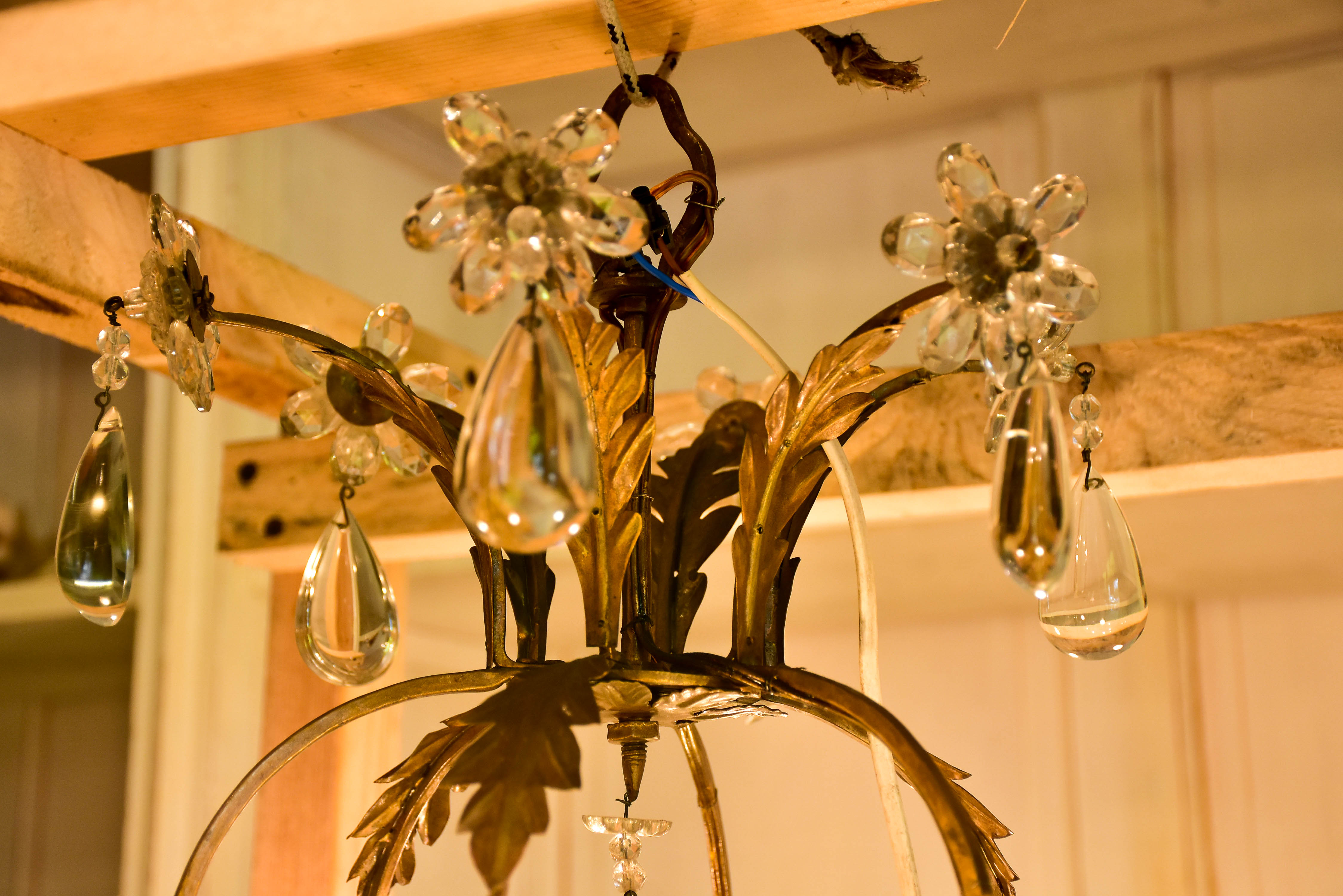 Antique Italian chandelier - 6 branches