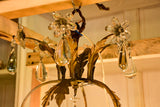 Antique Italian chandelier - 6 branches