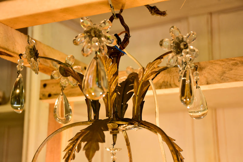 Antique Italian chandelier - 6 branches