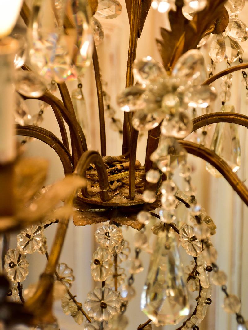 Antique Italian chandelier - 6 branches