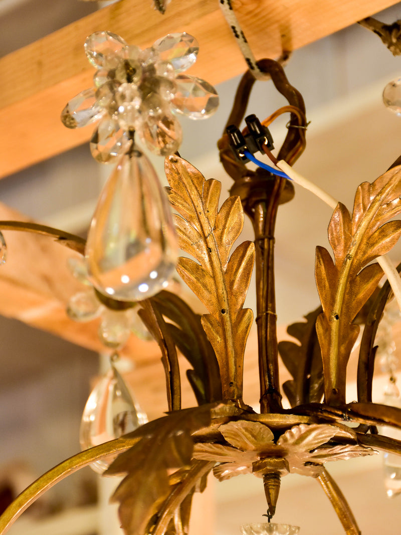 Antique Italian chandelier - 6 branches