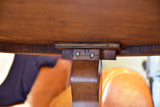Art deco side table with marquetry