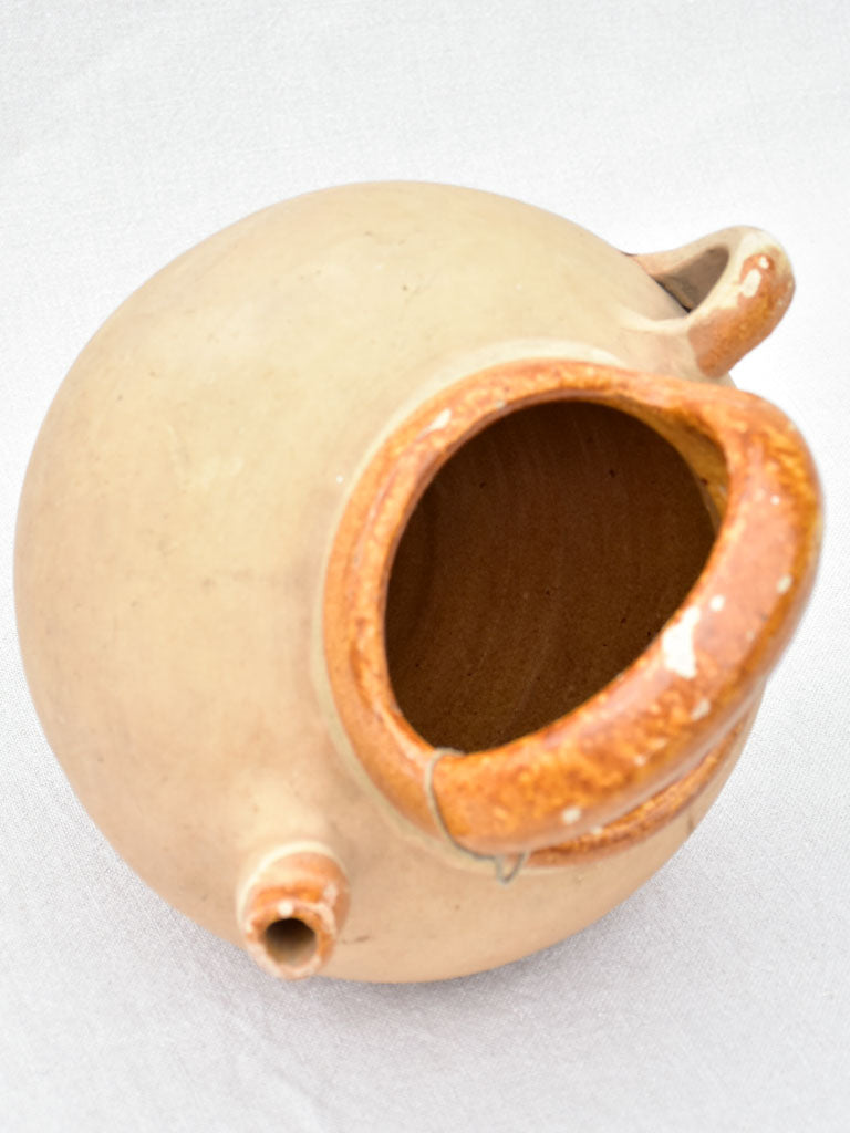 Early twentieth century water pitcher - clay 13¾"