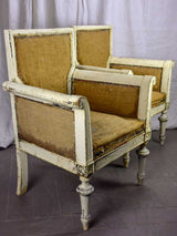 Pair of 19th Century Venetian armchairs