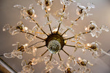 Antique French crystal chandelier - 12 branches