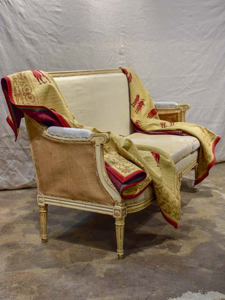 Antique Louis XVI style sofa 69¼"