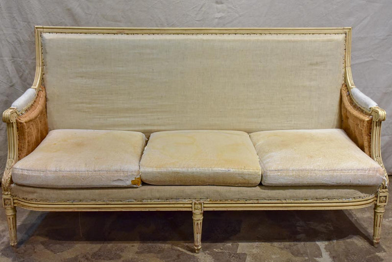 Antique Louis XVI style sofa 69¼"