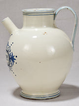 Handpainted vintage pharmacy pitcher labelled Unguentum