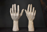 Porcelain sculpture by Albert Spinelli – pair of hands